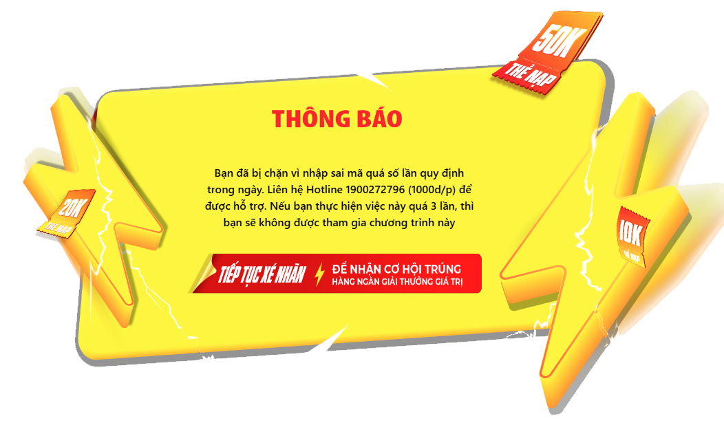 XÉ NGAY TRÚNG LIỀN
