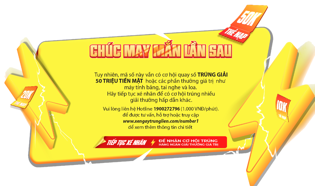 XÉ NGAY TRÚNG LIỀN