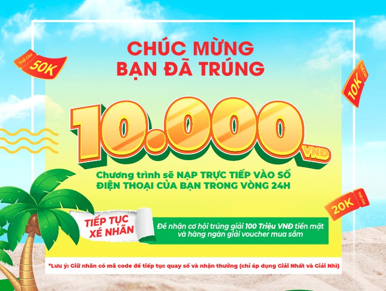 XÉ NGAY TRÚNG LIỀN