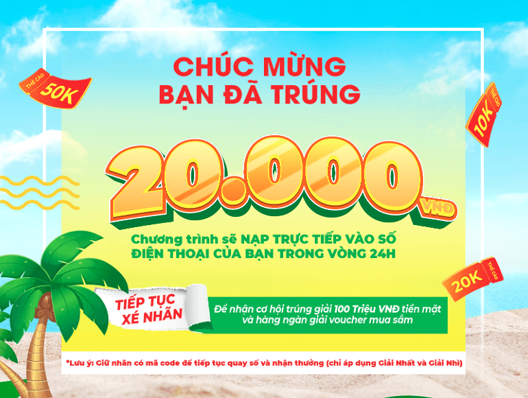 XÉ NGAY TRÚNG LIỀN